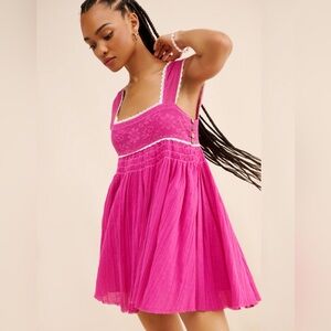 Free People Heartland Mini Dress (Preloved) MSRP $148